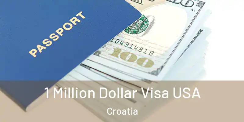  1 Million Dollar Visa USA Croatia